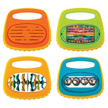 RHYTHM PALS SET, Age 6 months+, Set of 4