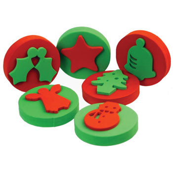 FESTIVE PALM PRINTERS, Age 3+, Pack of 6