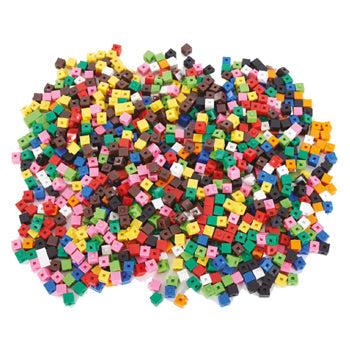LINKING CUBES, Tub of 1000