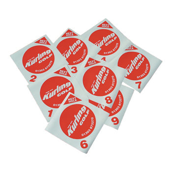 NEW AGE KURLING GOLF MATS, Set of 9