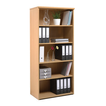 BOOKCASES, Standard - 470mm depth, 1790mm height with 4 shelves, Oak