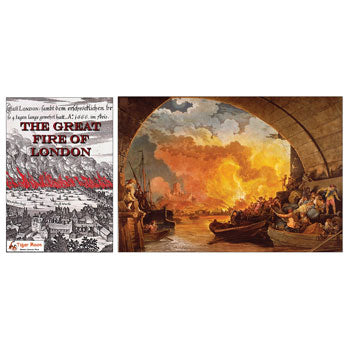 PHOTO RESOURCE PACKS, Great Fire of London, A3, Set