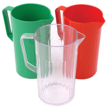 POLYCARBONATE WARE, STANDARD, Water Jugs, Clear, Each