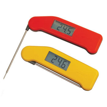 CATERING THERMOMETER WITH PROBE, SUPERFAST THERMAPEN, Red, Each