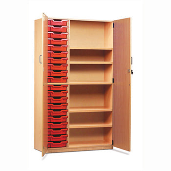 CLASSROOM STORAGE, TRAY STOCK CUPBOARDS, Provision for 20 Shallow Trays
