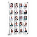 CLASS/STAFF BOARD, 20 Pockets, 415 x 620mm height