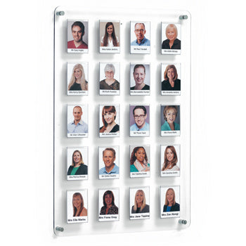 CLASS/STAFF BOARD, 20 Pockets, 415 x 620mm height