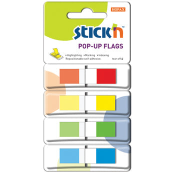 STICK 'N POP-UP FLAGS, 45 x 12mm, Each