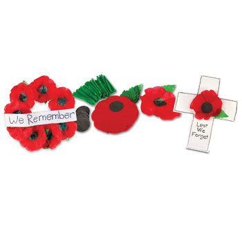 POPPIES CRAFT PACK, Age 5+, Pack of 50