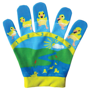 FAVOURITE SONG HAND PUPPETS, Five Little Ducks, 1 Glove, Set