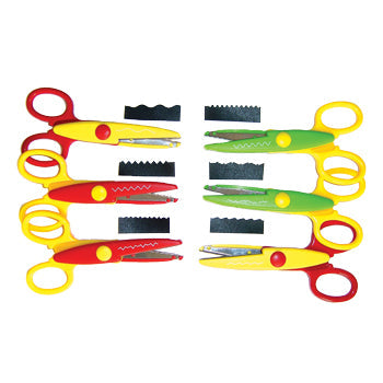 SCISSORS, Crazy Cutters, Pack of 6