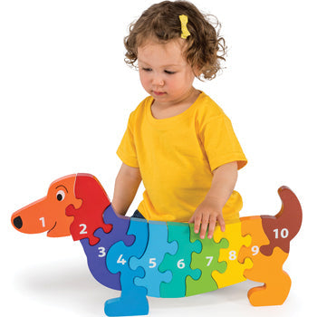 COUNTING, JUMBO DOG 1-10, Age 2+, Set