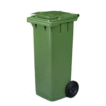 BIN, WHEELED, 140 litre, Brown, Each