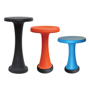 ONE LEG STOOL, 320mm height, Orange