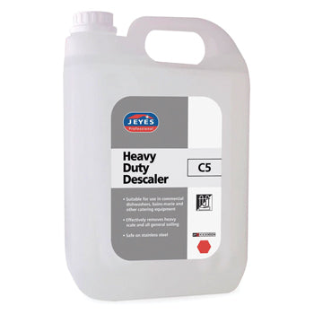 HAND DISHWASHING, C5 Heavy Duty Descaler, JEYES Professional, 5 litres