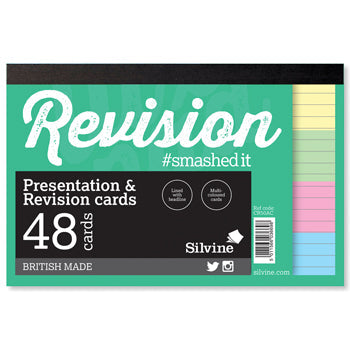 REVISION & PRESENTATION CARDS, Gluebound, Pack of 20
