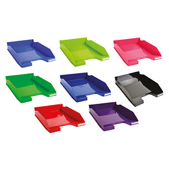 LETTER TRAYS, Blue, Each