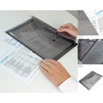 POLYPROPYLENE FILING PRODUCTS, Security Confidential Popper Wallet, Foolscap, Pack of 5