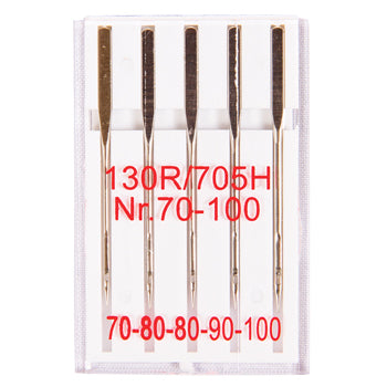 SEWING MACHINE NEEDLES, Ballpoint, Pack of 5