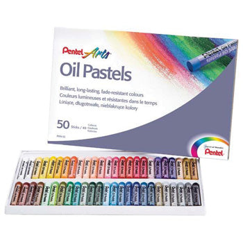 OIL PASTELS, Pentel, Pack of 50