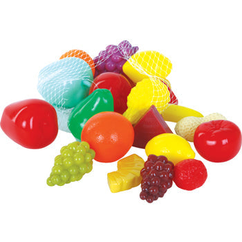 PLAY FOOD, PLASTIC, PLASTIC FRUIT, Age 3+, Pack of 21