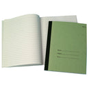 TEACHERS NOTEBOOK, 9 x 7'' (229 x 178mm), 128 pages, Green, 8mm ruled, Each