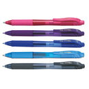 PENS, ROLLERBALL, PENS, ROLLERBALL, Pentel Energel, X Retractable, Assorted, Pack of 12