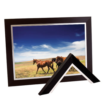 PICTURE FRAMES, GALAXY, Black/Silver, A4, 30 x 15mm Moulding, Each