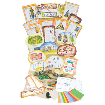 HISTORY DISPLAY PACKS, Stone Age to Iron Age, Pack
