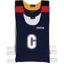 MITRE(R) PRO REVERSIBLE NETBALL BIBS, 45 x 35cm, Sky/Navy, Set of 7