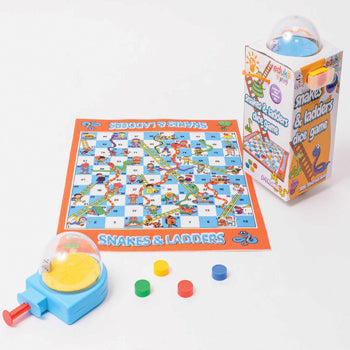 MINI DICE GAMES, Snakes & Ladders, Set