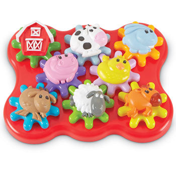 BUILD & SPIN BARNYARD FRIENDS, Age 2 yrs+, Set