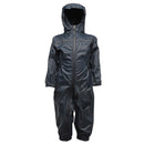 CHILD'S WATERPROOF RAINSUIT, Navy, Navy, 6-12 months, Each