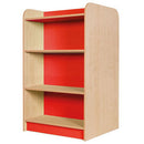 DOUBLE SIDED BOOKCASE, 1500mm height, Powder Blue