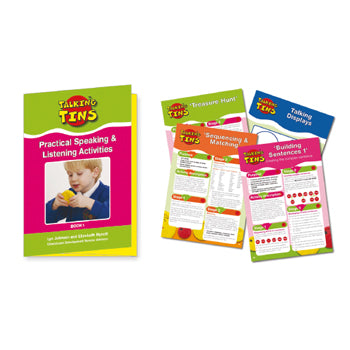 TALKING TINS, Activity Book, Each