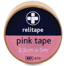 FIRST AID, TAPES & STRAPPINGS, Waterproof Tape, 25mm x 5m, Each