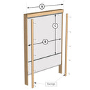 REPLACEMENT ROLLERBOARD SECTIONS, White Drywipe, Board width up to 1200mm