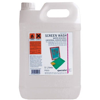 SCREEN PRINTING, Universal Screen Wash, 5 litres