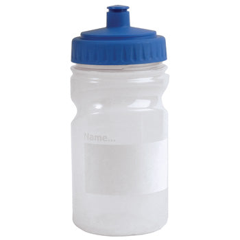 DRINKING BOTTLES, Clear Plastic, 0.3 litre Capacity, Each