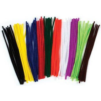 PIPE CLEANERS, Assorted Colours, Pack of 100