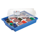 MARKERS, DRYWIPE WHITEBOARD, CHISEL TIP, 4 Assorted Colours & Refills, Class Pack of 60 + 6