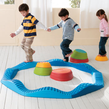 CHILDREN'S COORDINATION, WEPLAY, Wavy Tactile Path, Age 1+, Set