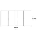 WHITEBOARDS, Whiteboard Wall Panel Kits, 2376 x 1176mm, Pack of 4