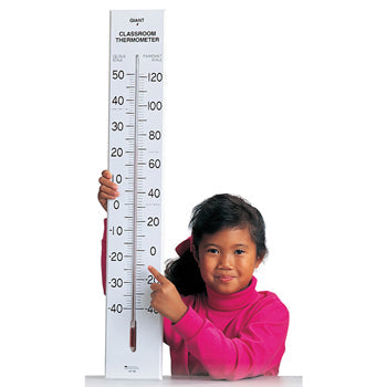 GIANT CLASSROOM THERMOMETER, Each