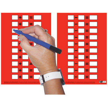 MATHS, PRACTICE CARDS, Addition and Subtraction, Pack of 30