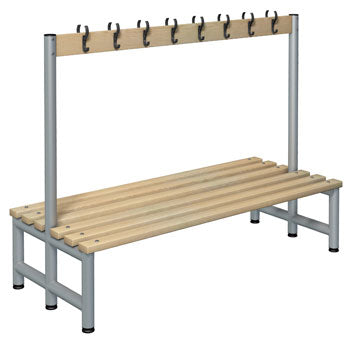 CLOAKROOM UNITS, DOUBLE SIDED, Without Shoe Shelf, 1000mm