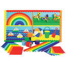 BUMPER VALUE ASSORTED PACKS, Rainbow, Pack of 140 sheets + 14 rolls