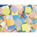 DISPLAY SHAPES, Jumbo Paper Squares, Pastels, Pack of 5000