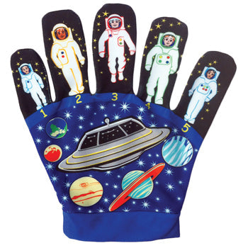 FAVOURITE SONG HAND PUPPETS, Five Little Men, 1 Glove, Set