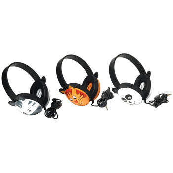 INDIVIDUAL HEADPHONES, Animals, Zebra, Each